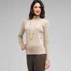 Long Sleeve Turtleneck Top image number null