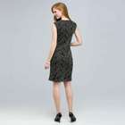 Drape Neck Dress. image number null