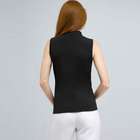 Zip Front Tank with Ruffles Blouse. image number null