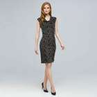Drape Neck Dress. image number null